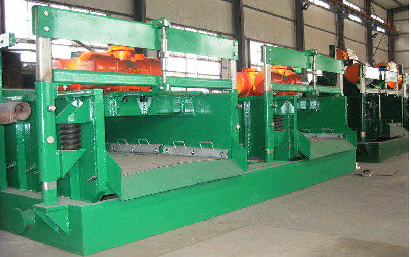 PZS-II type drilling fluid translational elliptical vibrating screen